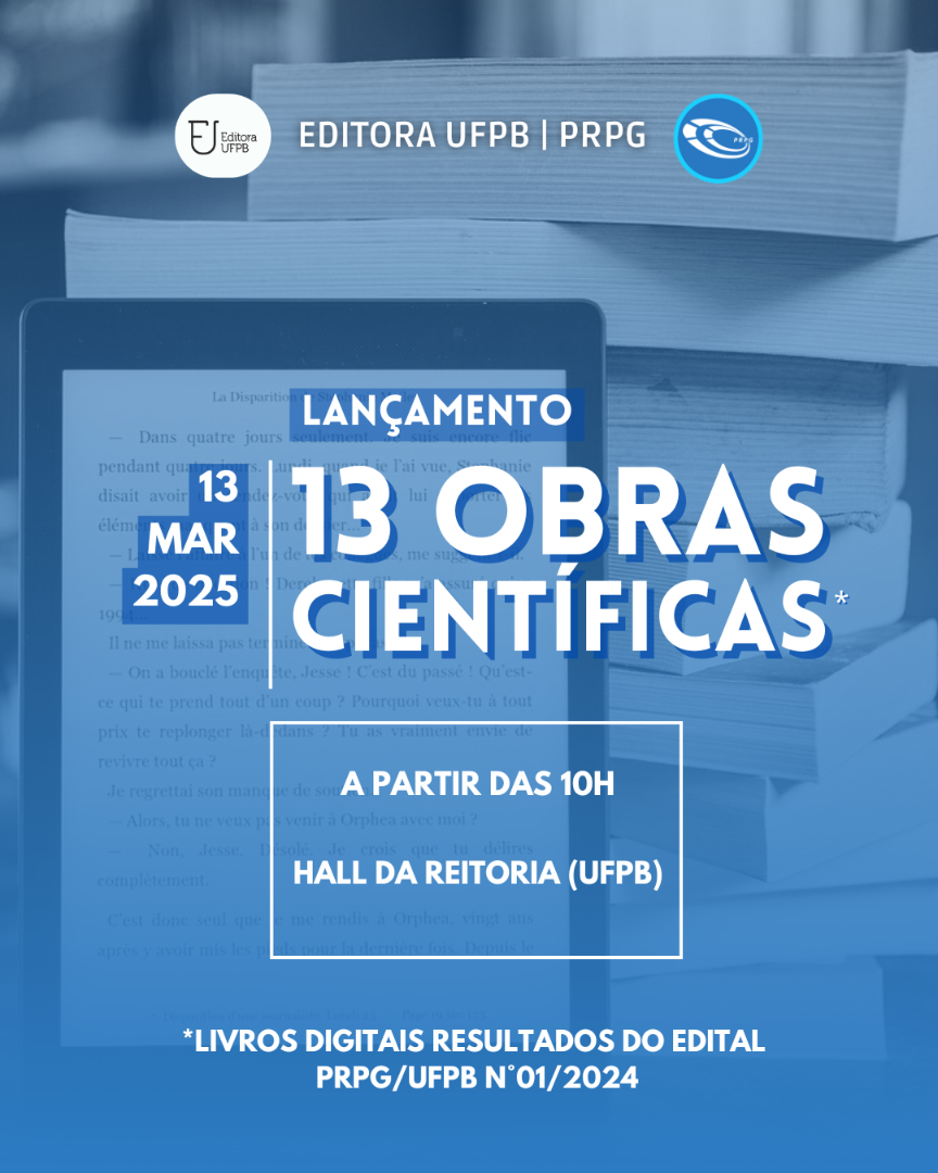 Evento de lançamento ocorrerá na quinta-feira do dia 13 de março, às 10h, no hall de Reitoria